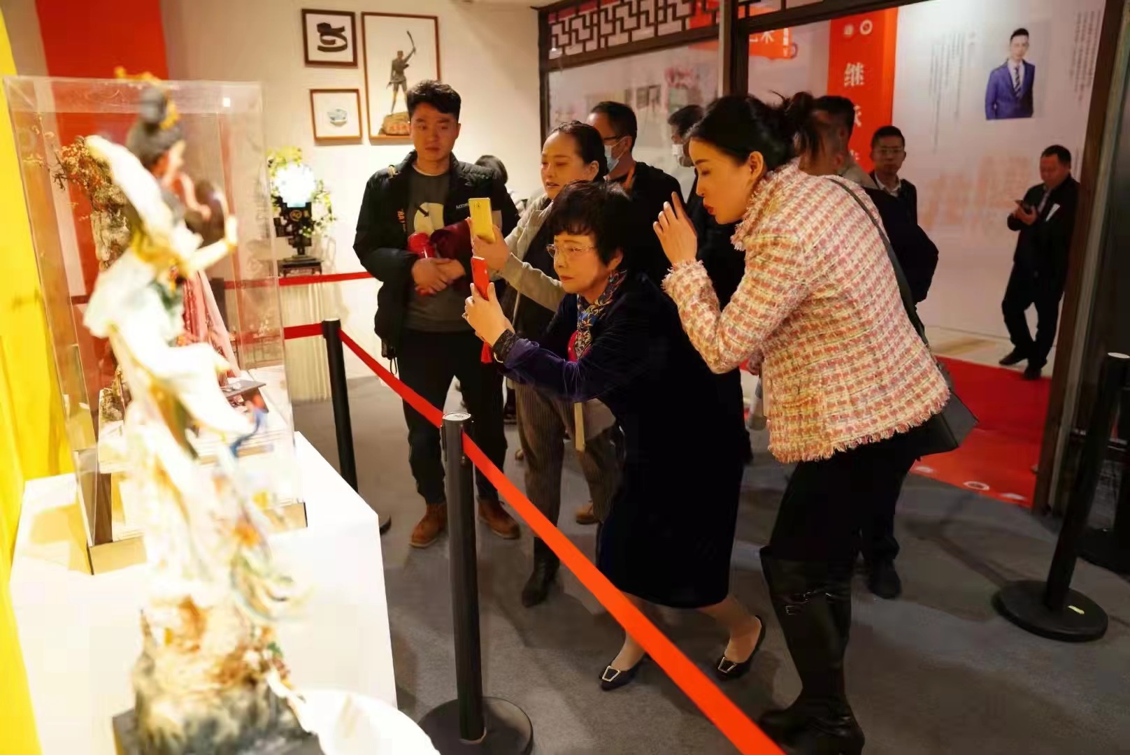 第五届四川传统文化艺术节面塑艺术综合展启动仪式顺利举行(图7)