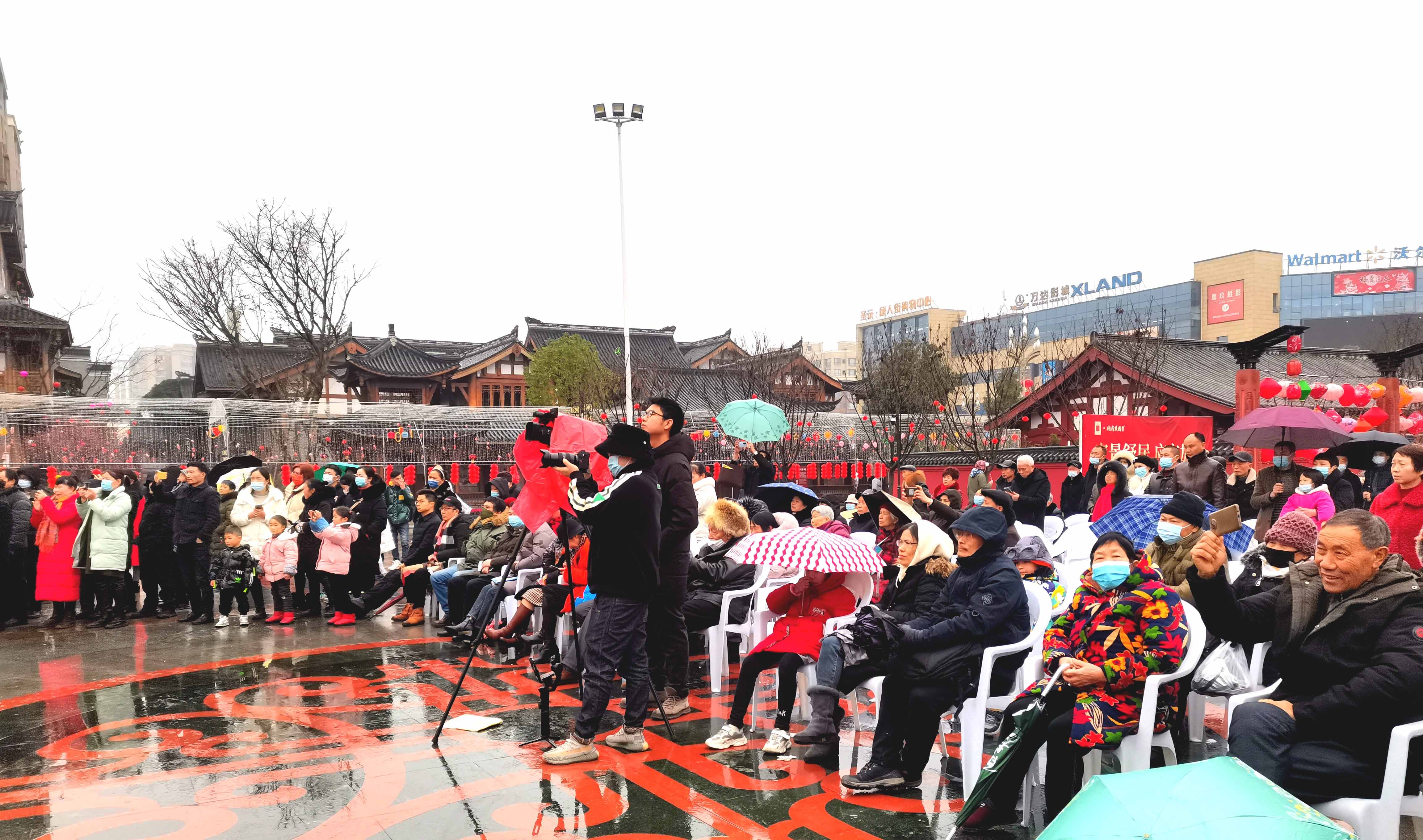 祟州市初七人日非遗民俗文化节在唐人街举办(图4)